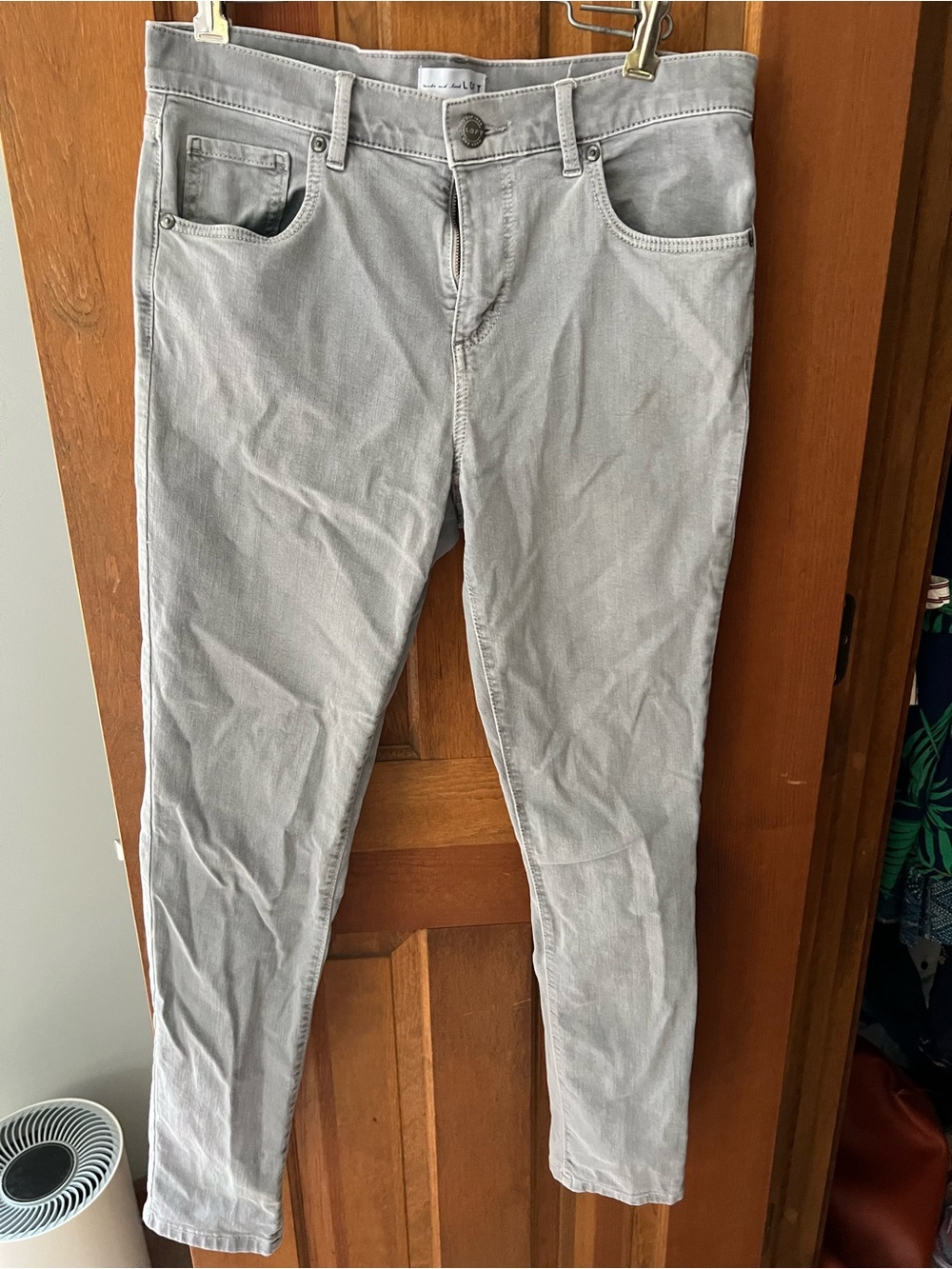 Loft skinny Jeans Women’s Light Gray Slim Fit Jeans